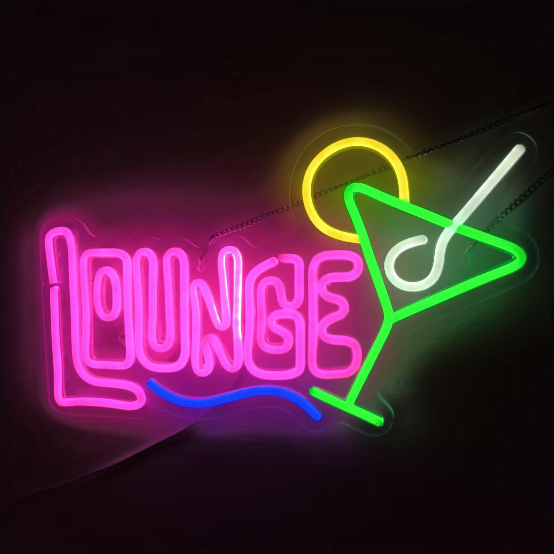 Home Bar Lounge - Неоновая вывеска для лаунж-зоны, светодиодное настенное