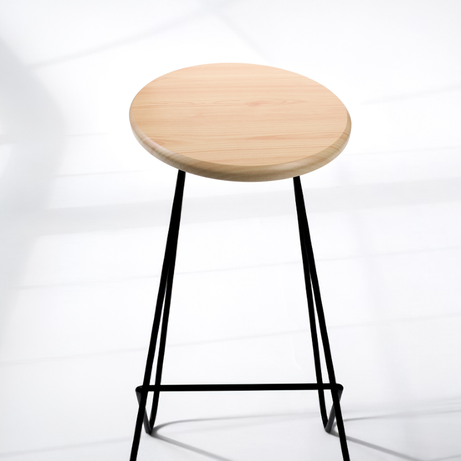 Home Bar Stools - Деревянное сиденье для табурета, сменное круглое