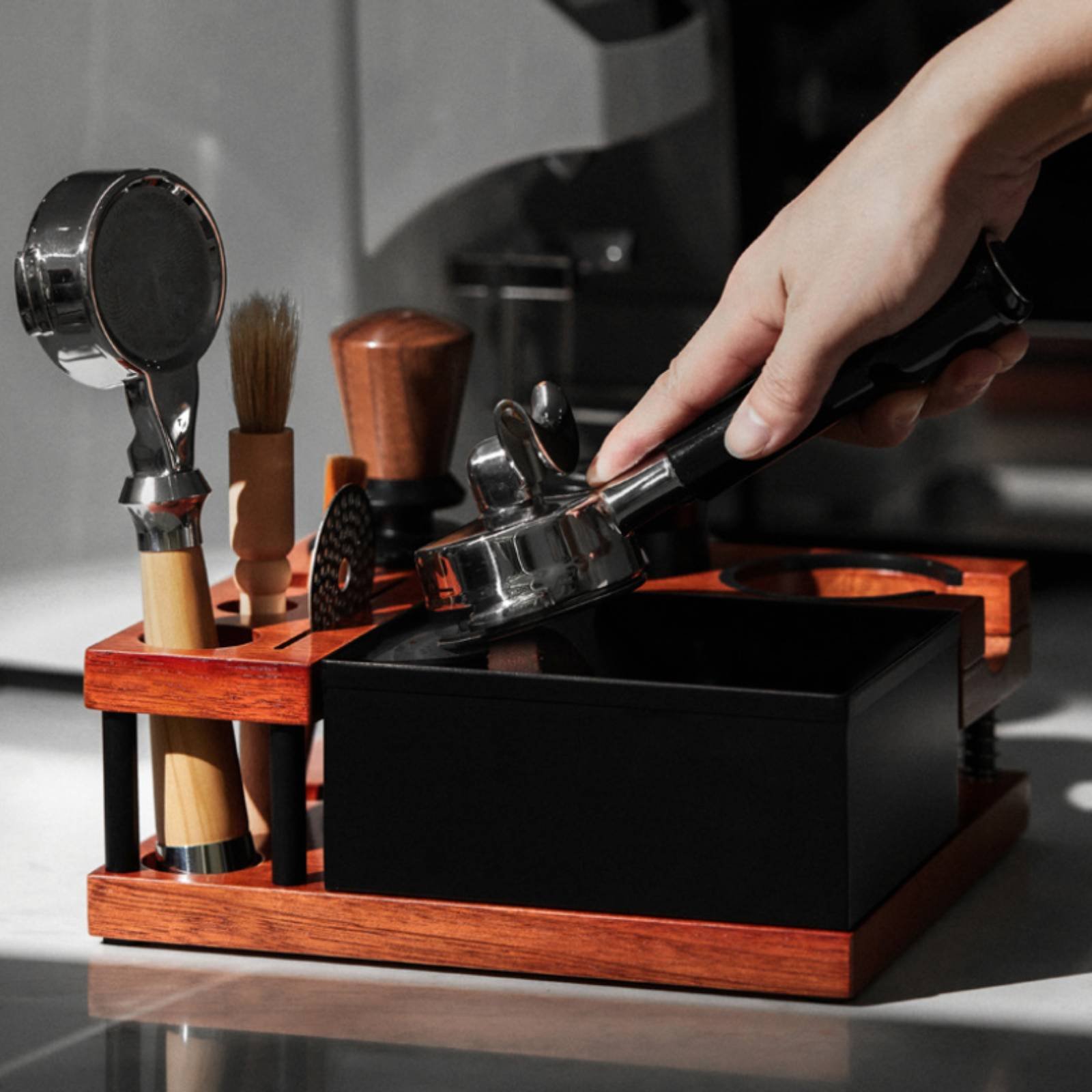 Home Barista - Многофункциональная станция для темперовки кофе из