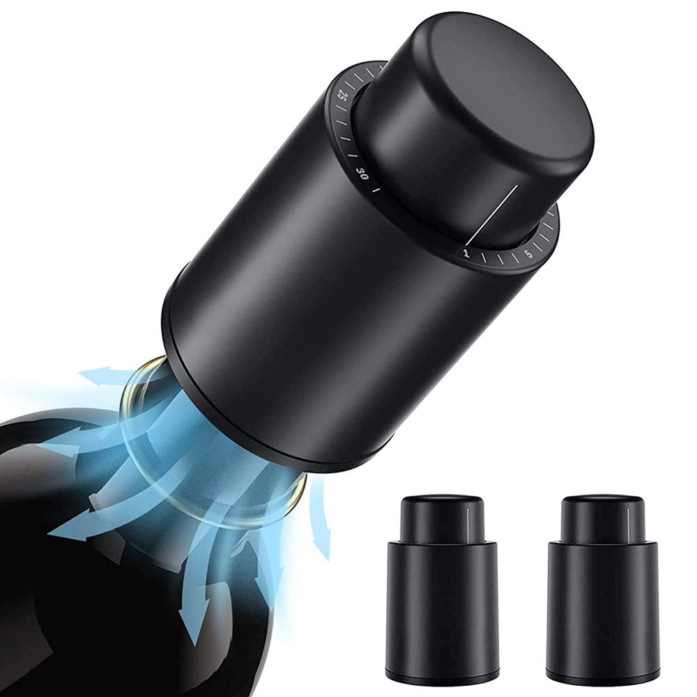 Wine Preservation Pump - Вакуумная пробка для бутылки вина, герметичная