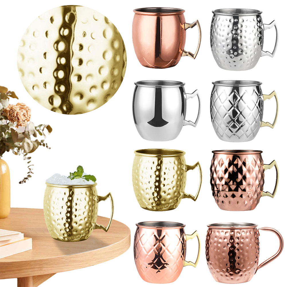 Mule Copper Mug - Коктейльная винная Чашка 500 мл, мюл,