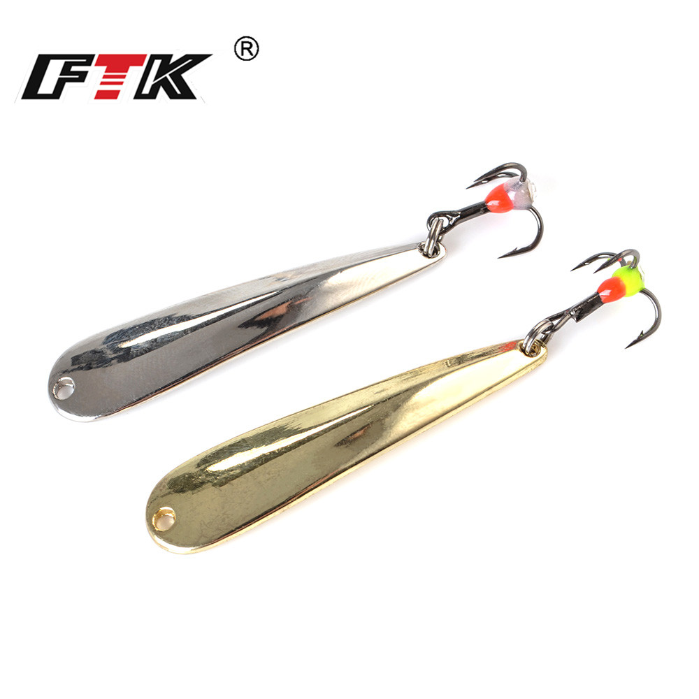 Ice Pick Pick - Металлическая приманка FTK для зимней рыбалки,