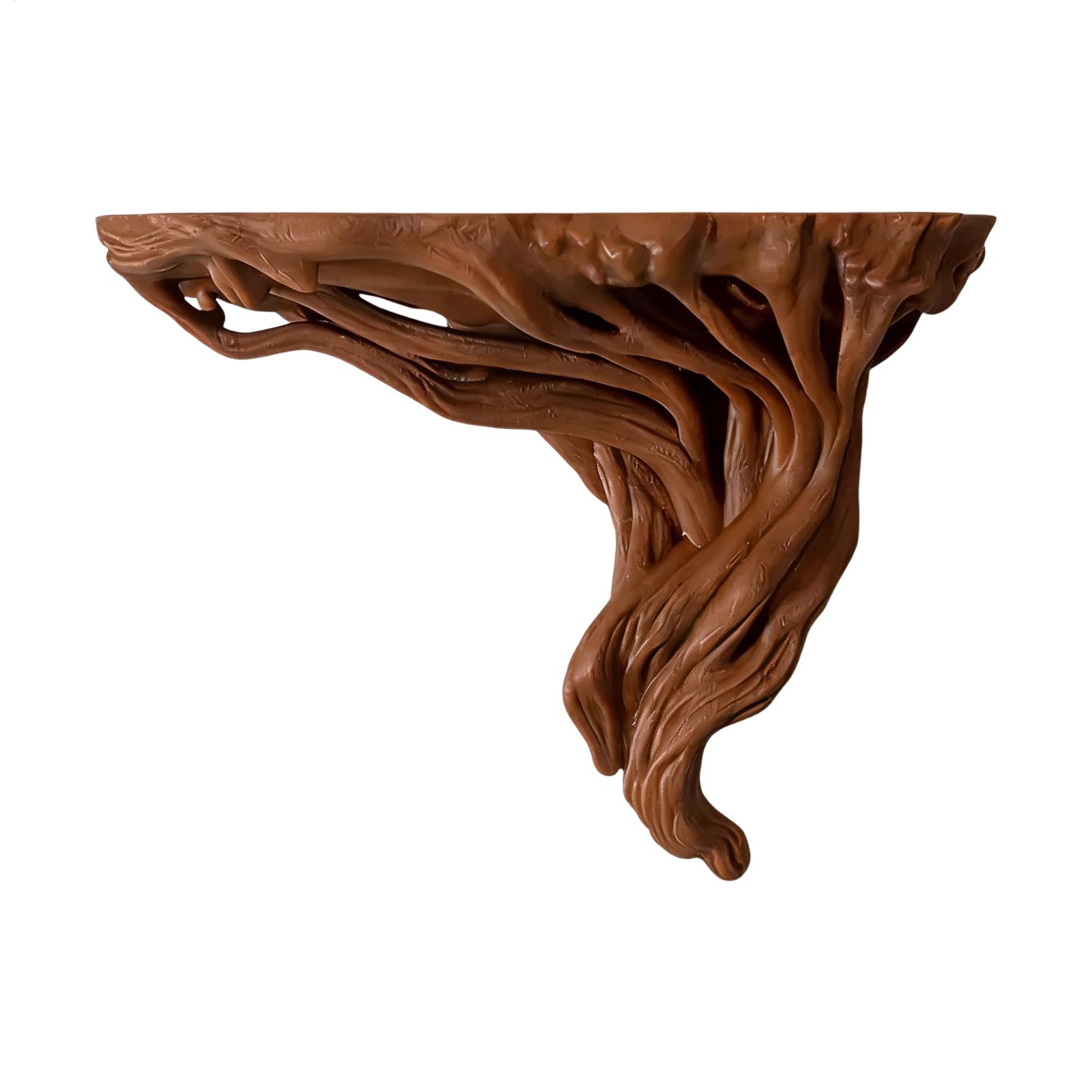 Настенная полка в форме корня  – обзор и цена Home Bar Shelf