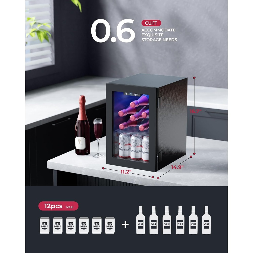 Мини-холодильник на 24 банки,  – обзор и цена Home Bar Shelf