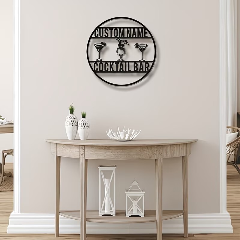 Металлическая табличка для кок – обзор и цена Home Bar Signs