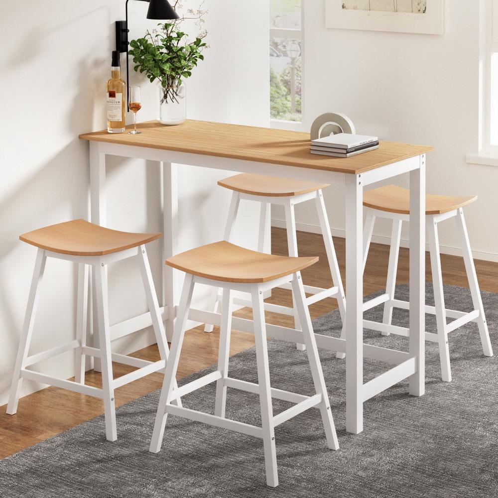 Набор из массивного дерева: ба – обзор и цена Home Bar Stools