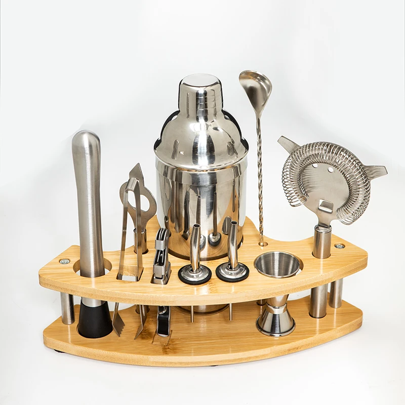 11 шт., набор для бармена из н – обзор и цена Boston Shaker Set