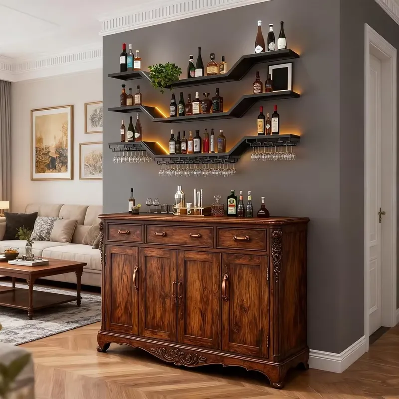 Настенная LED-подсветка для ви – обзор и цена Home Bar Shelf