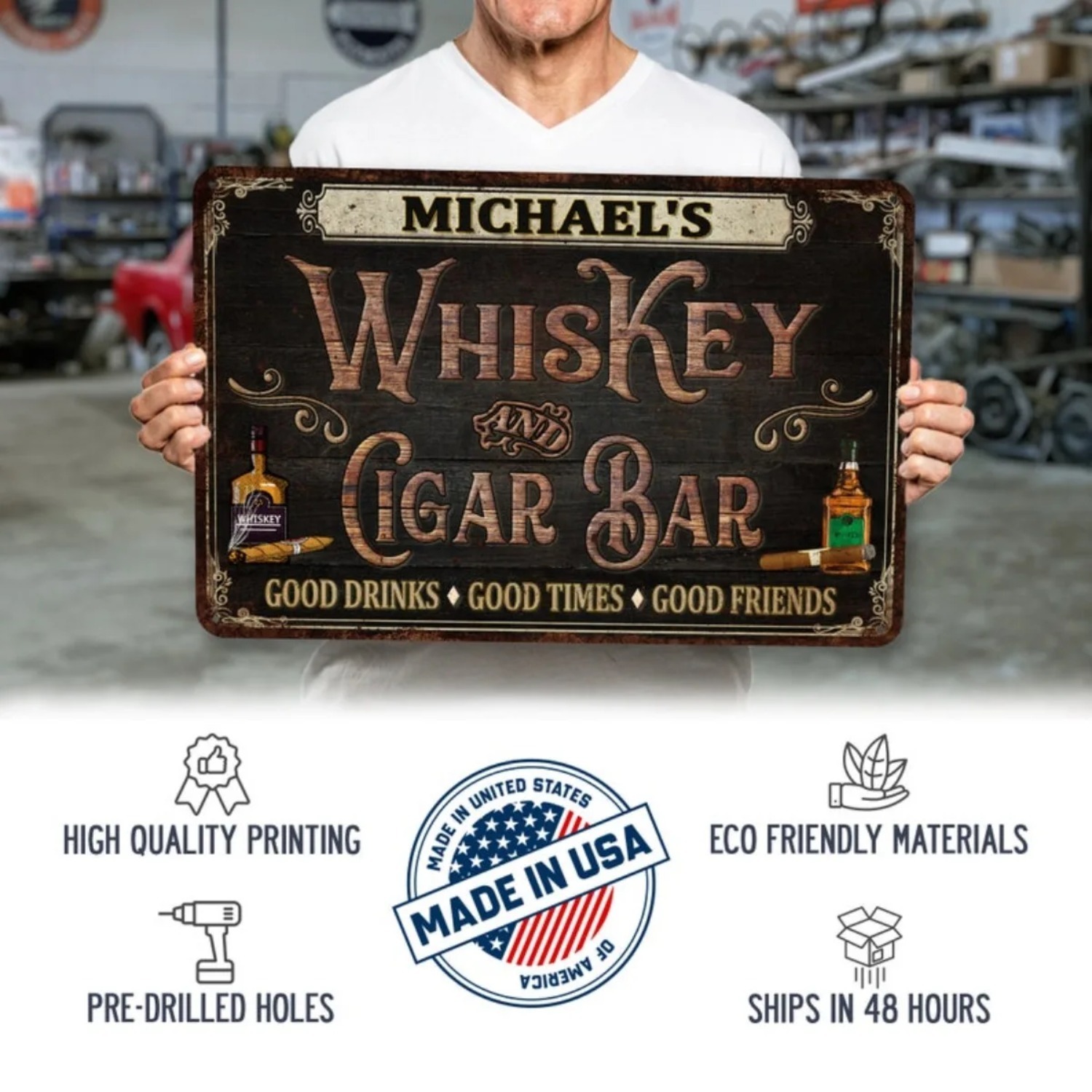 Индивидуальная винтажная табли – обзор и цена Home Bar Signs