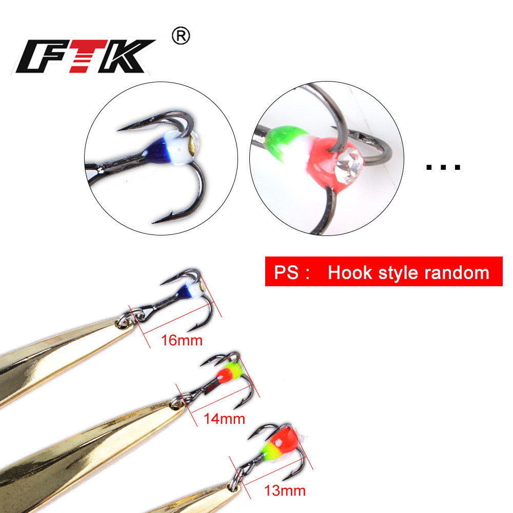 Металлическая приманка FTK для – обзор и цена Ice Pick Pick